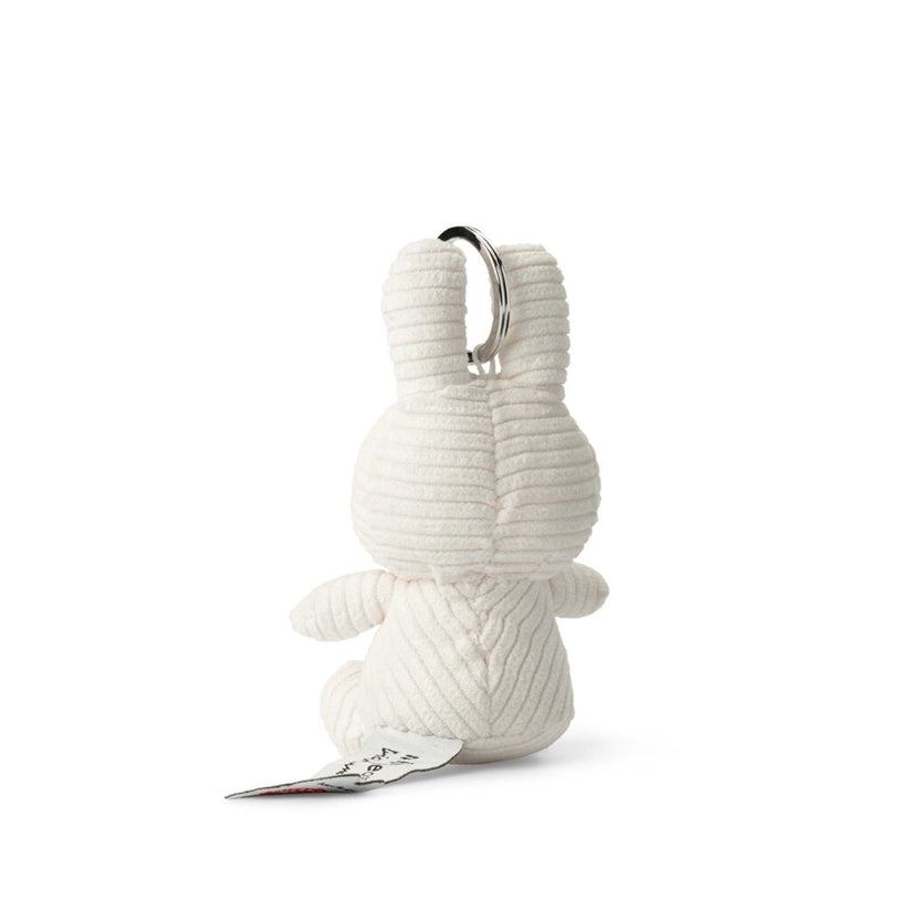 Bon Ton Toys Miffy Keychain Eco Corduroy White 10cm