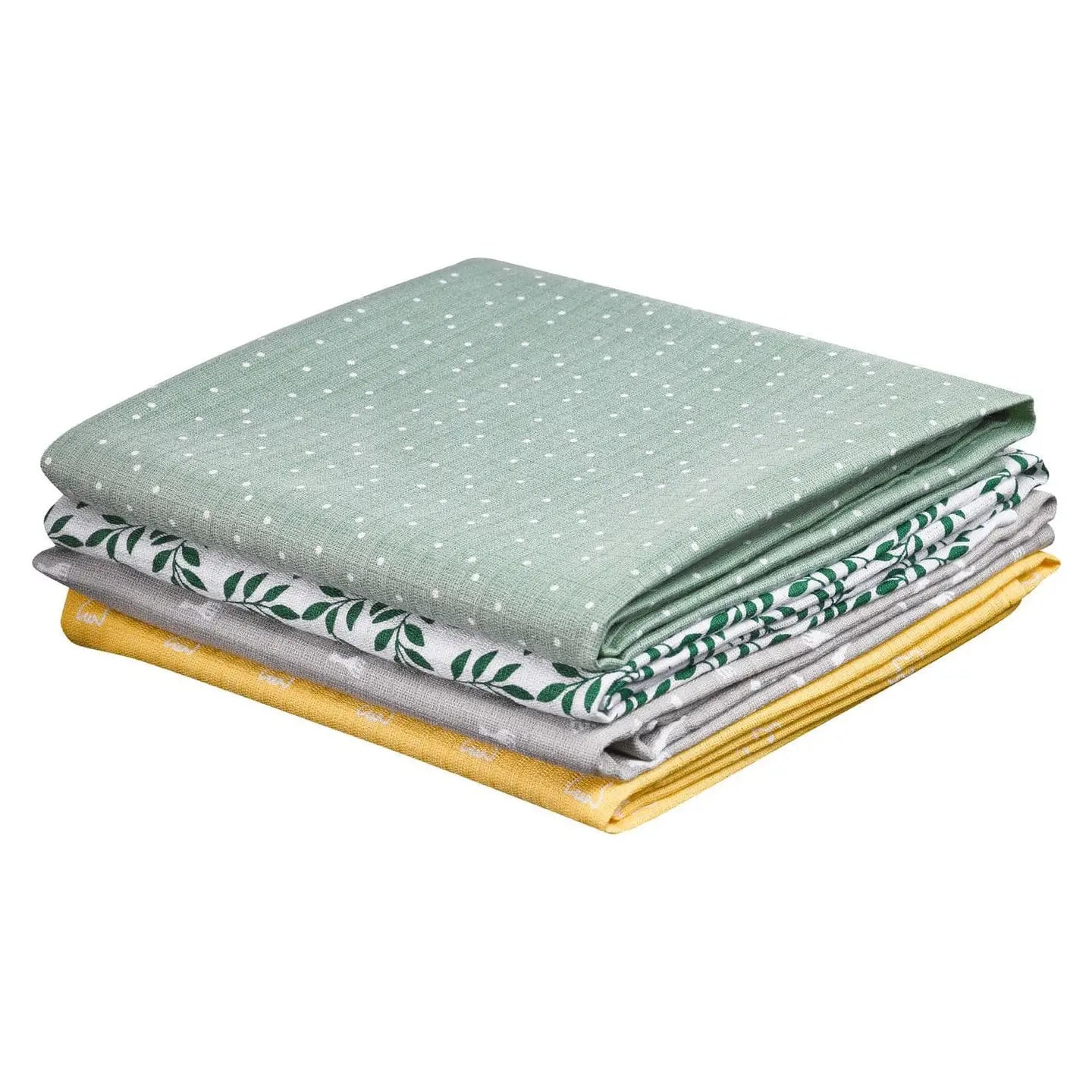 Sophie Le Girafe 4 Coloured Swaddle Set