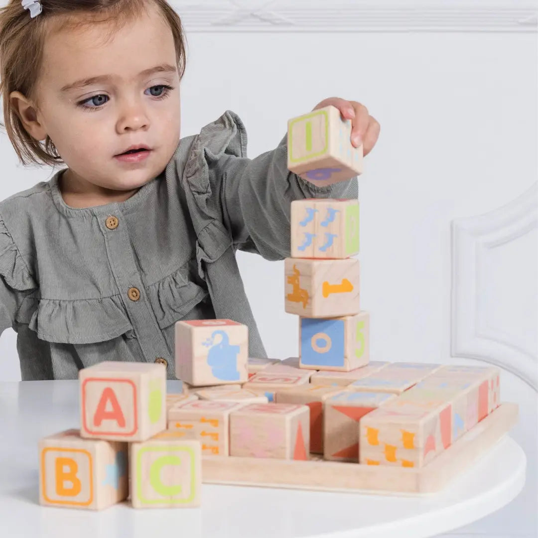 Le Toy Van ABC Wooden Learning Blocks