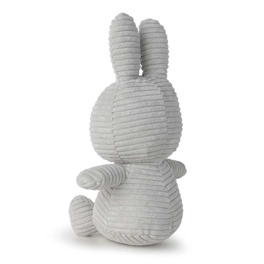 Miffy Corduroy Eco Soft Grey 23cm
