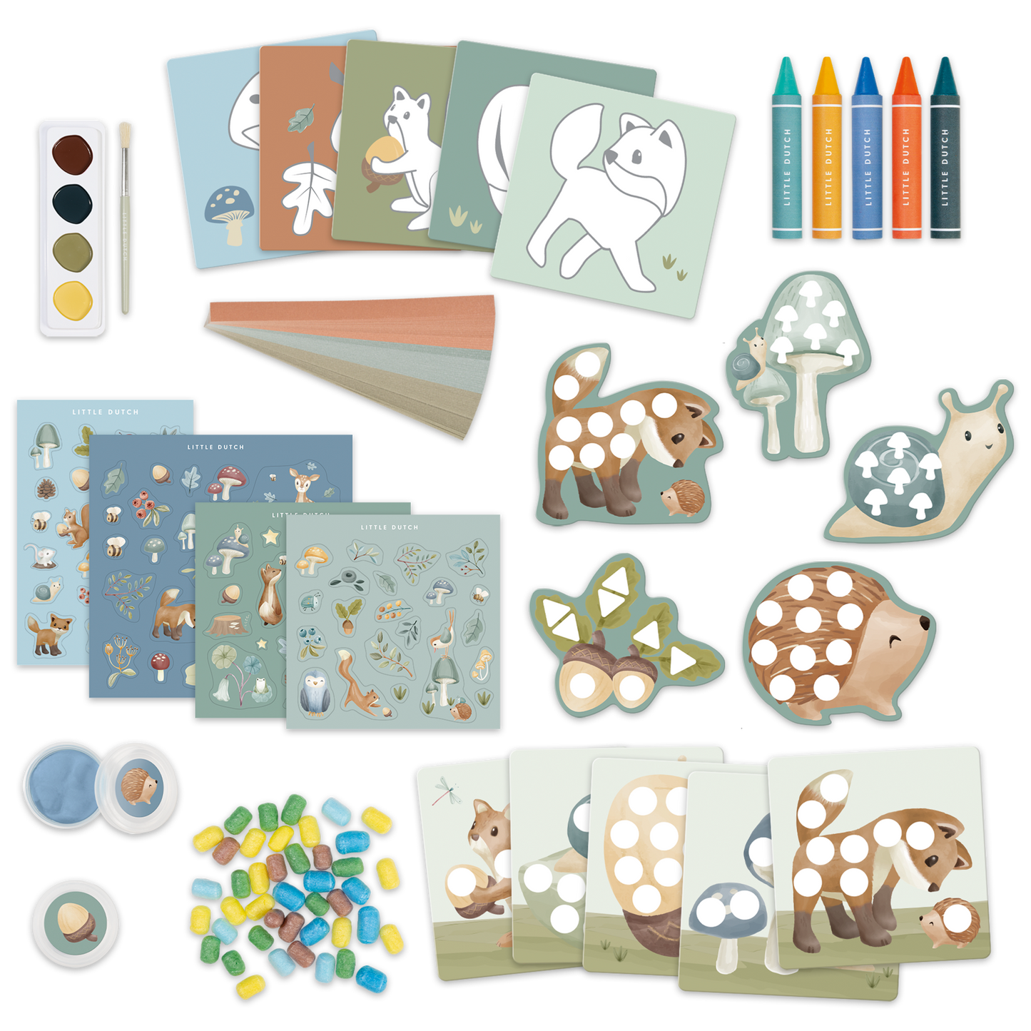 Little Dutch Creativity Box- Forest Friends