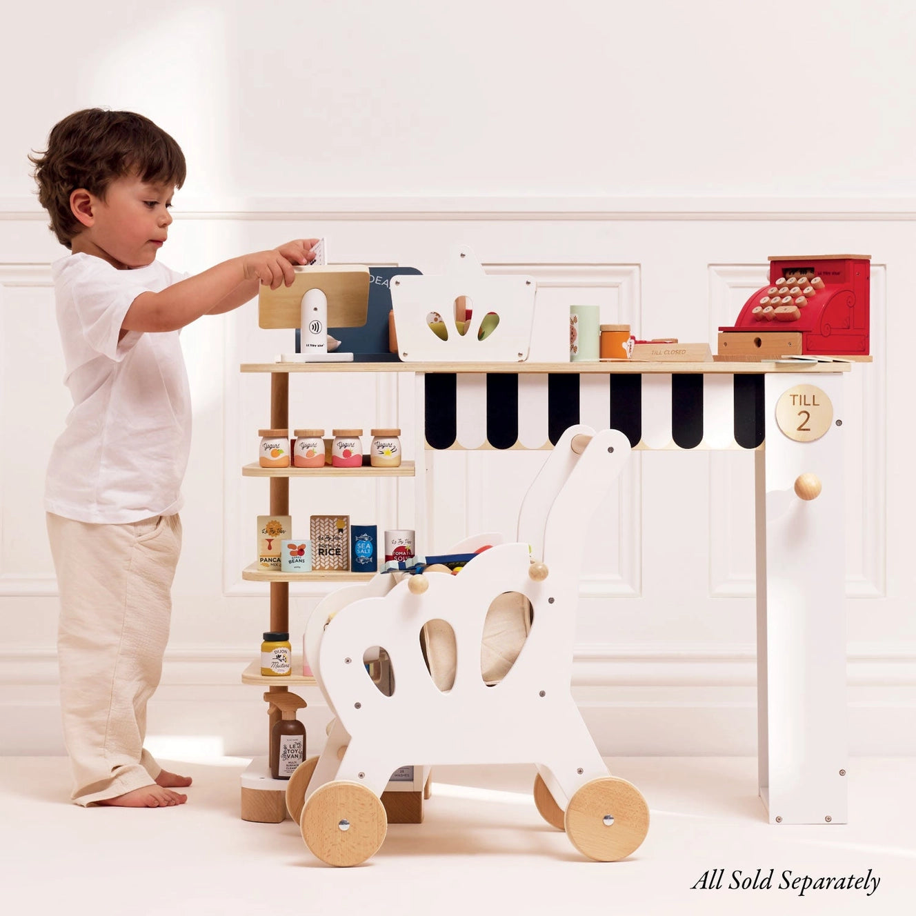 Le Toy Van- Shop Till Cash Register & Money