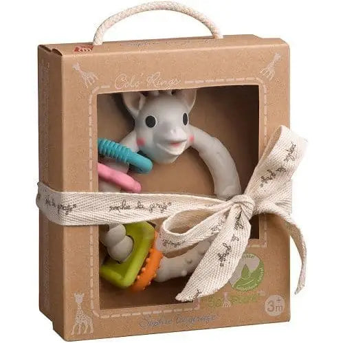 Sophie Le Girafe So Pure Multi Textured Teether- Natural Rubber