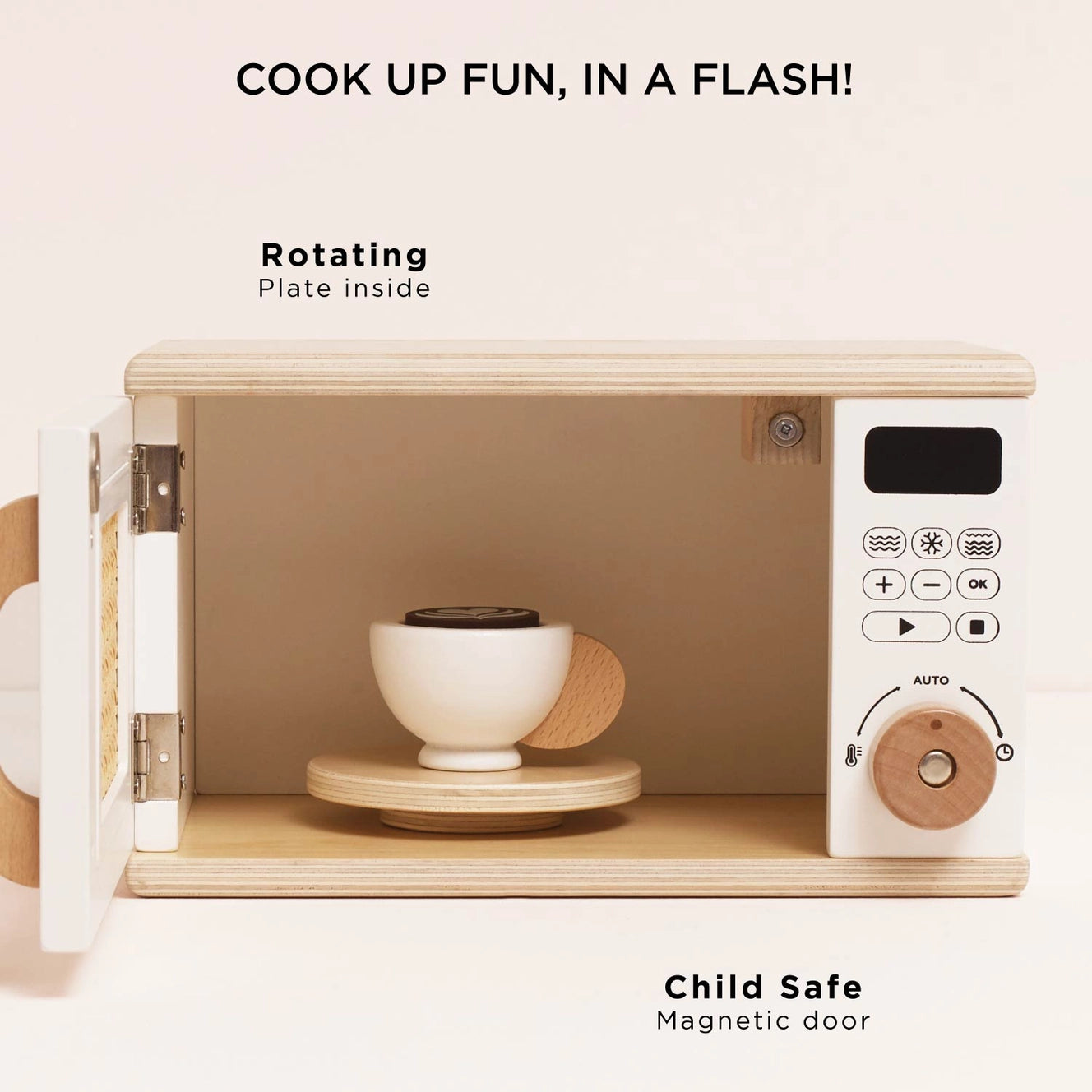 Le Toy Van- Wooden Microwave