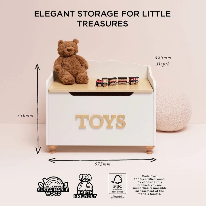 Le Toy Van Classic Wooden Toy Chest