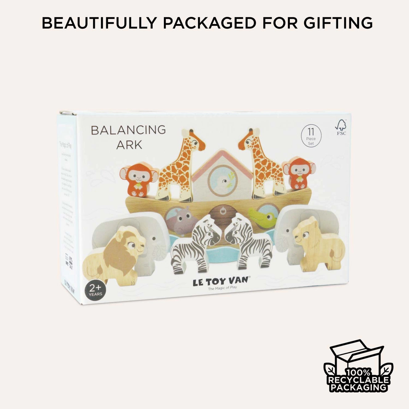 Le Toy Van- Noah's Balancing Ark Animal Stacker