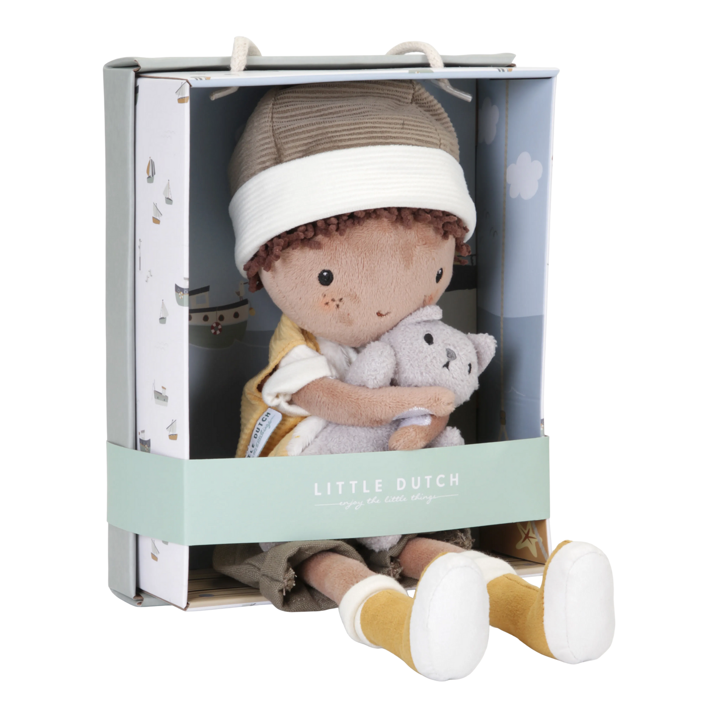 Little Dutch Cuddle Doll Jake 35cm