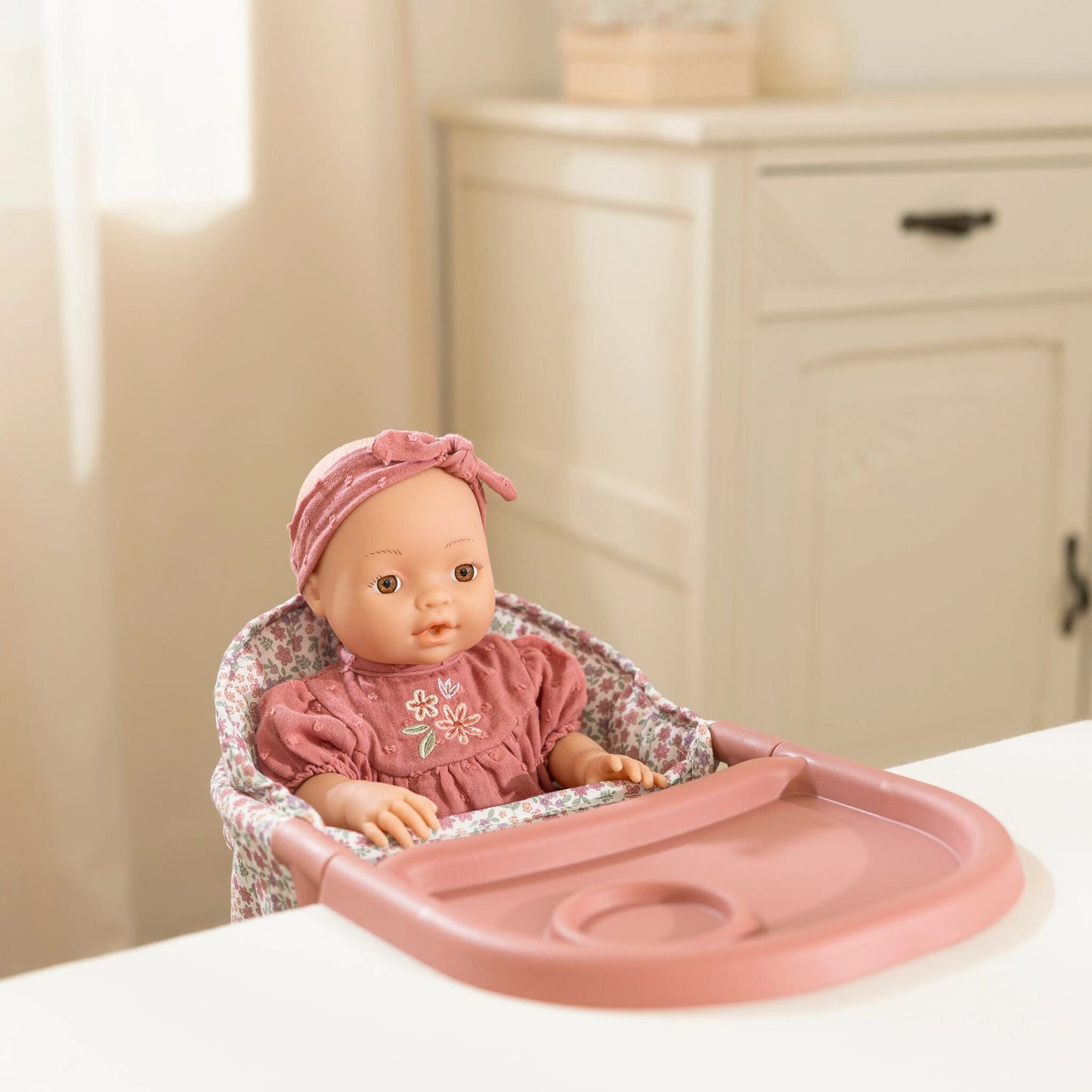 Little Dutch Doll Travel Chair- Pink
