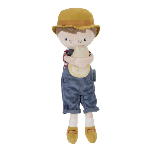Little Dutch Cuddle Doll Farmer Jim 35cm