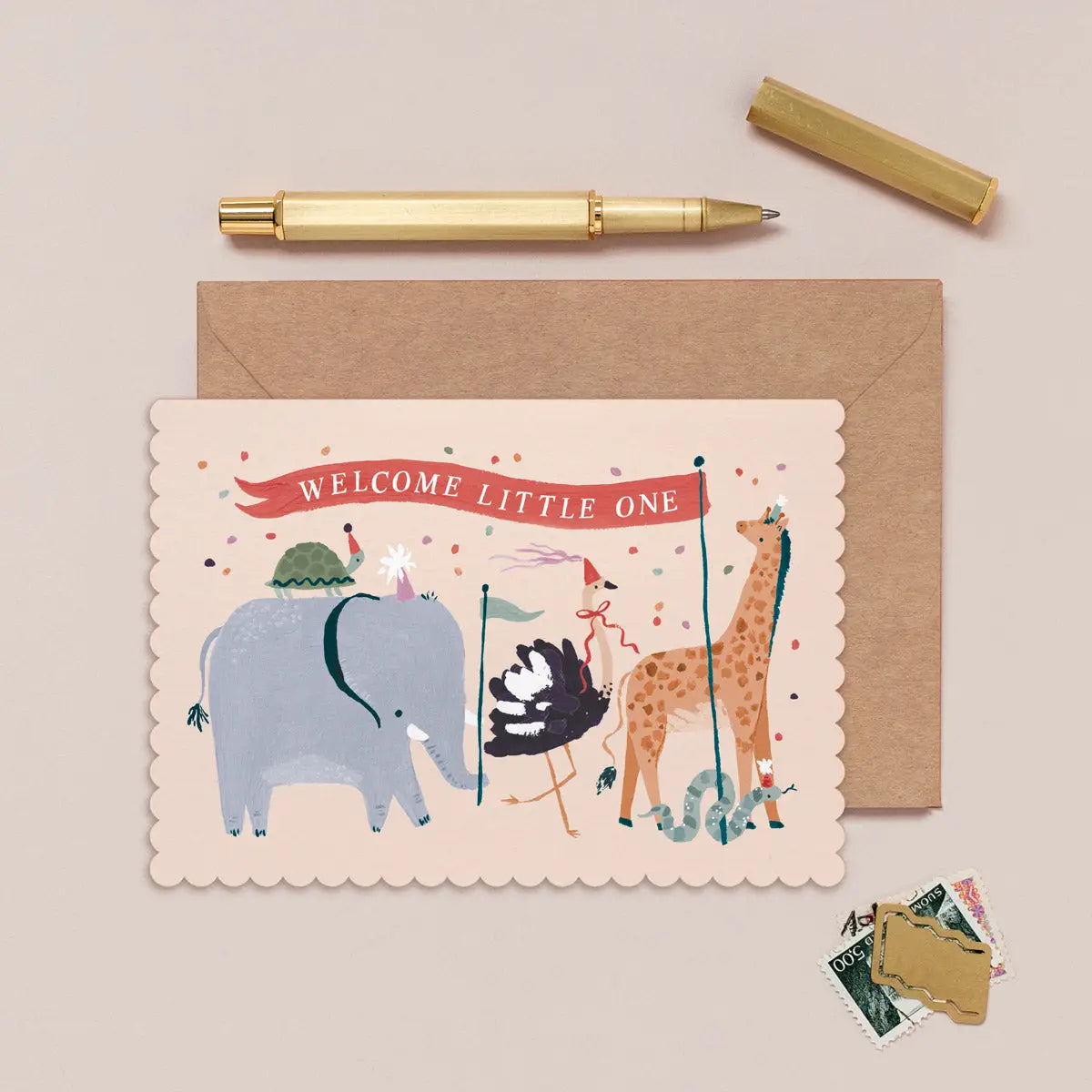 Sister Paper Co. Parade New Baby Card