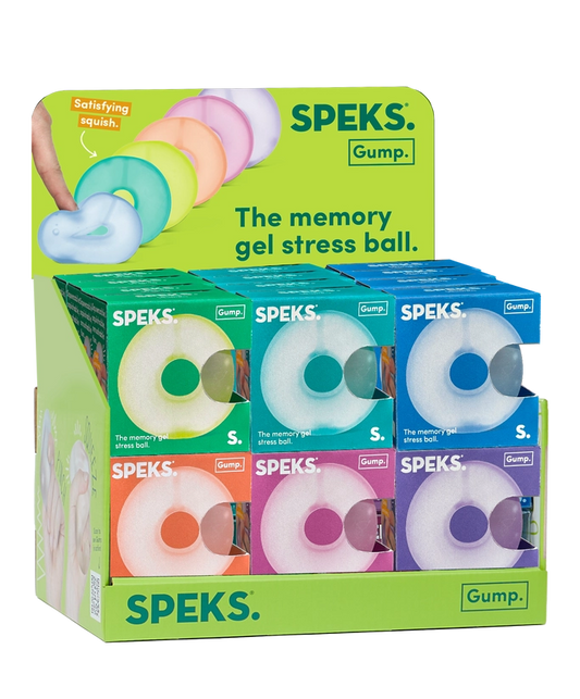 New Speks Loop Gump- The Memory Gel Stress Ring 6cm