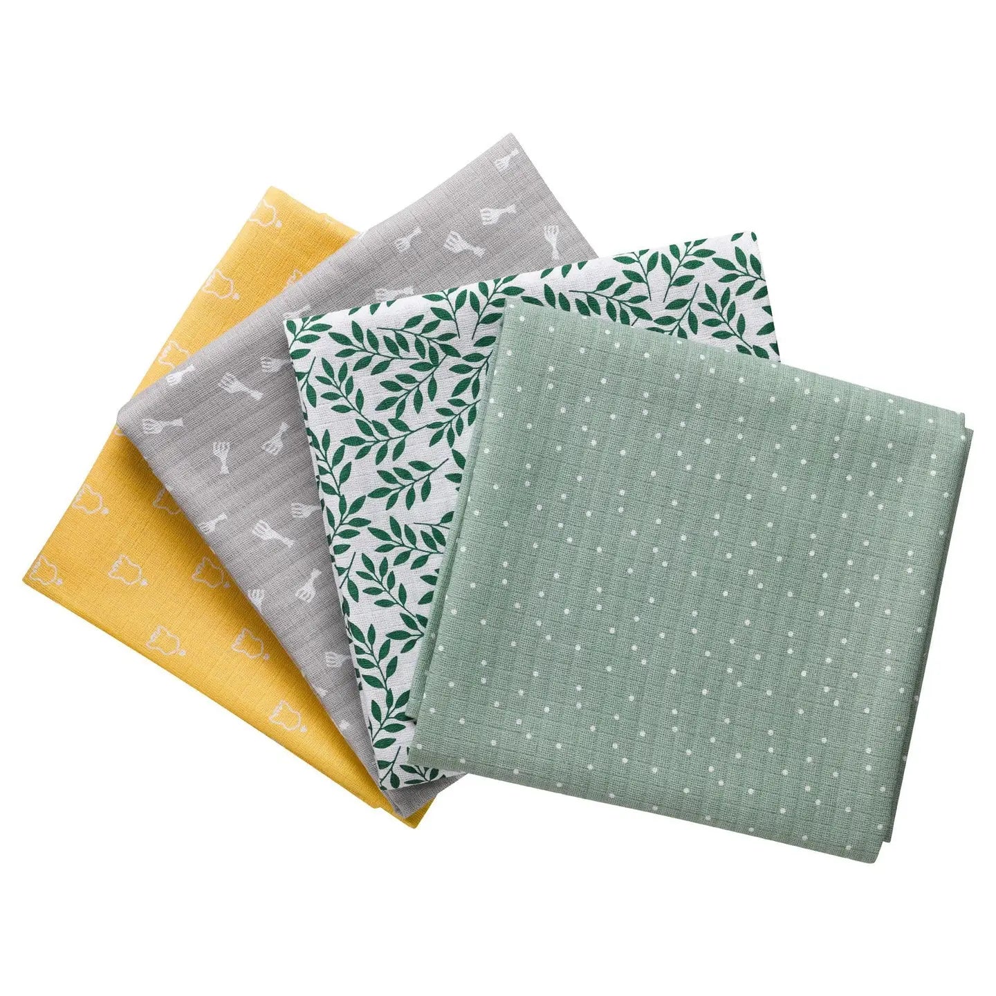 Sophie Le Girafe 4 Coloured Swaddle Set
