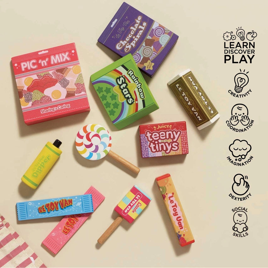 Le Toy Van Retro Sweets & Candy Roleplay Set