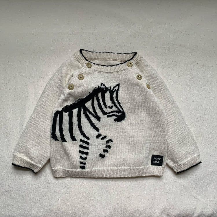 Fable & Bear Lucky Zebra Jumper