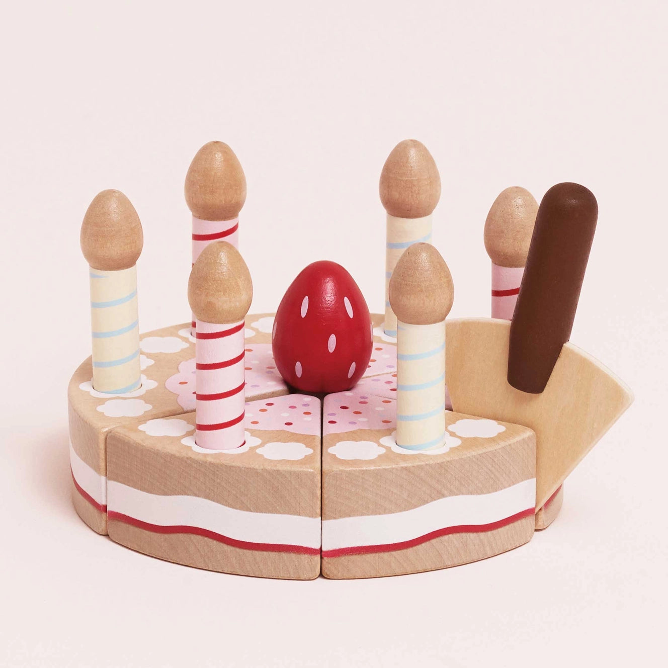 Le Toy Van- Sliceable Birthday Cake & Candles