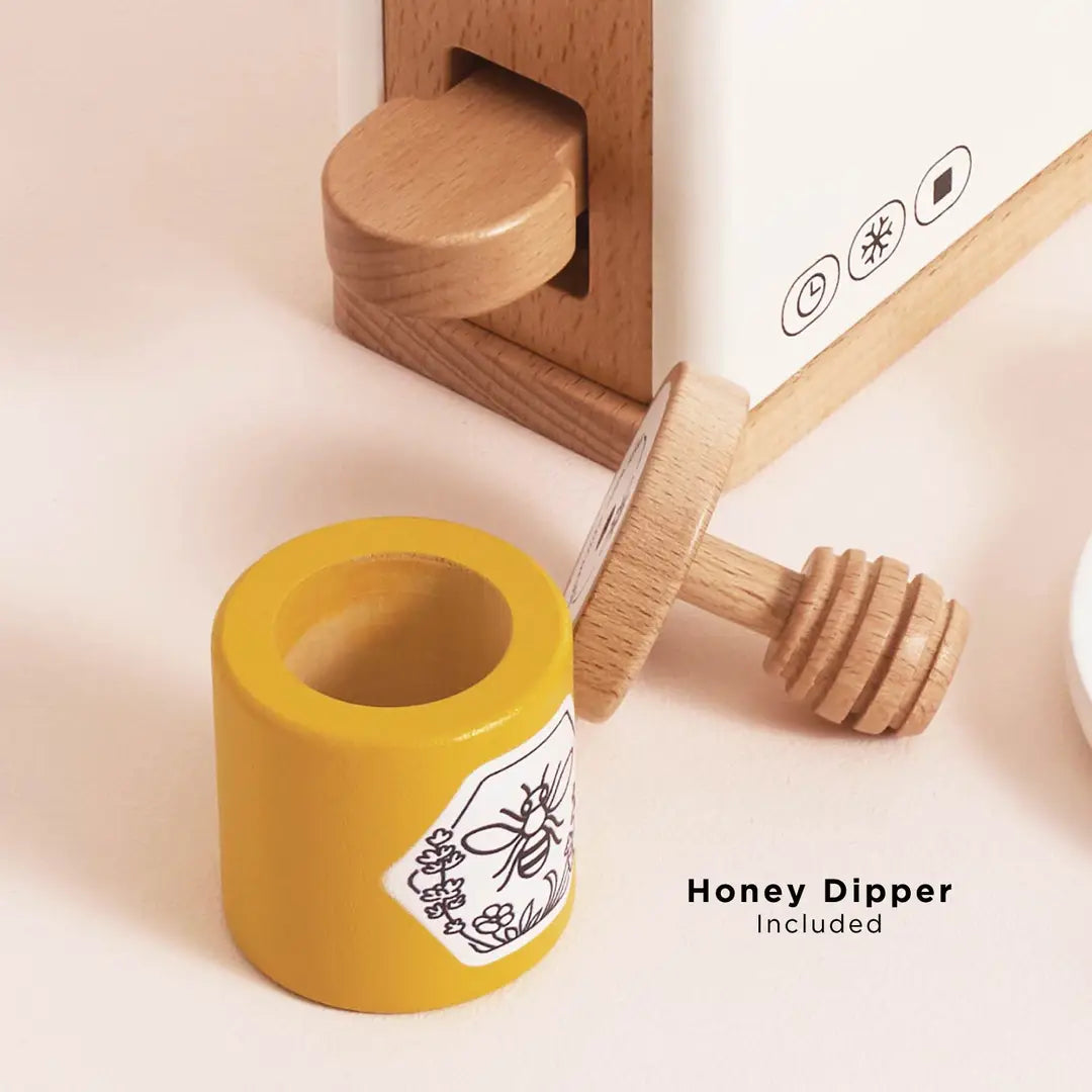 Le Toy Van Wooden Pop-Up Toaster & Breakfast Set