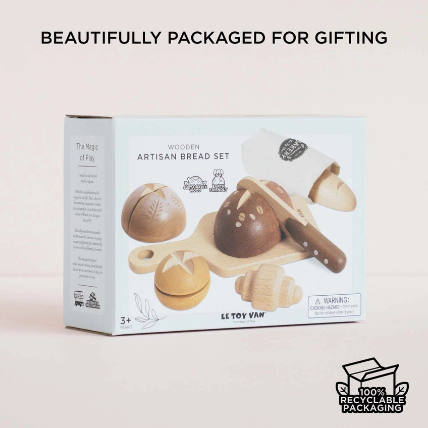 Le Toy Van Artisan Bread & Knife Set