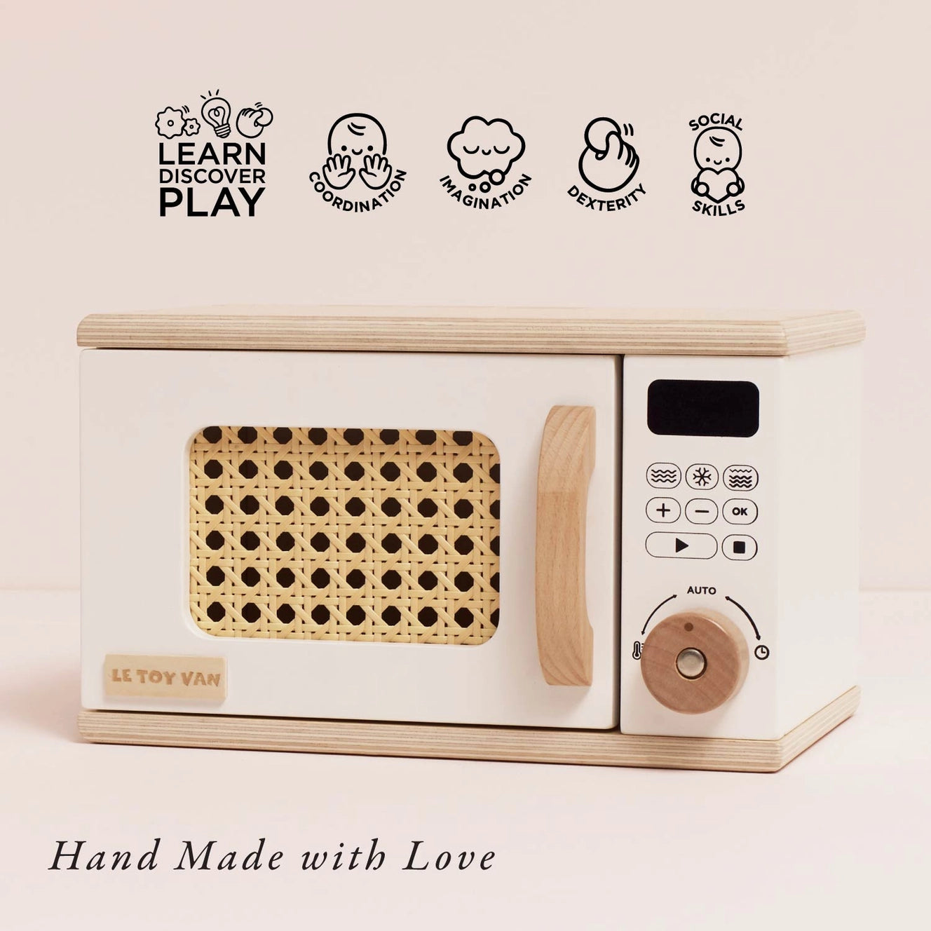 Le Toy Van- Wooden Microwave