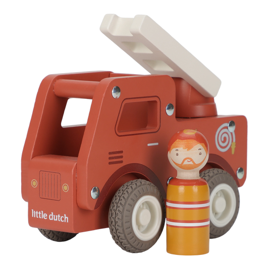 Little Dutch Fire Truck With Pegdoll