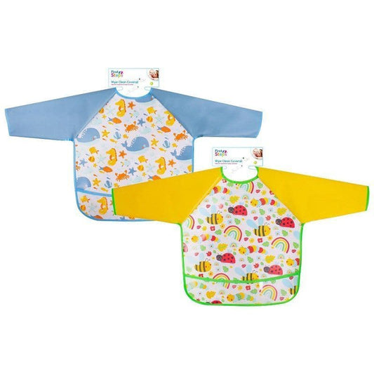 First Steps Wipe Clean Coverall Bib