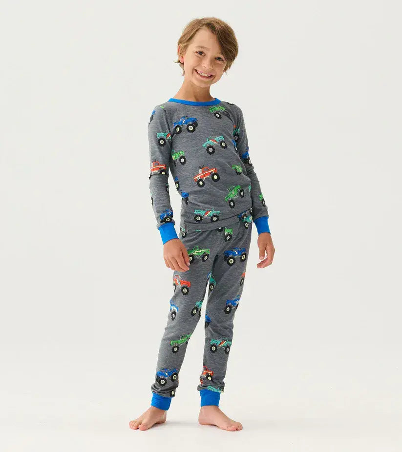 Hatley Boys Monster Truck Pyjamas