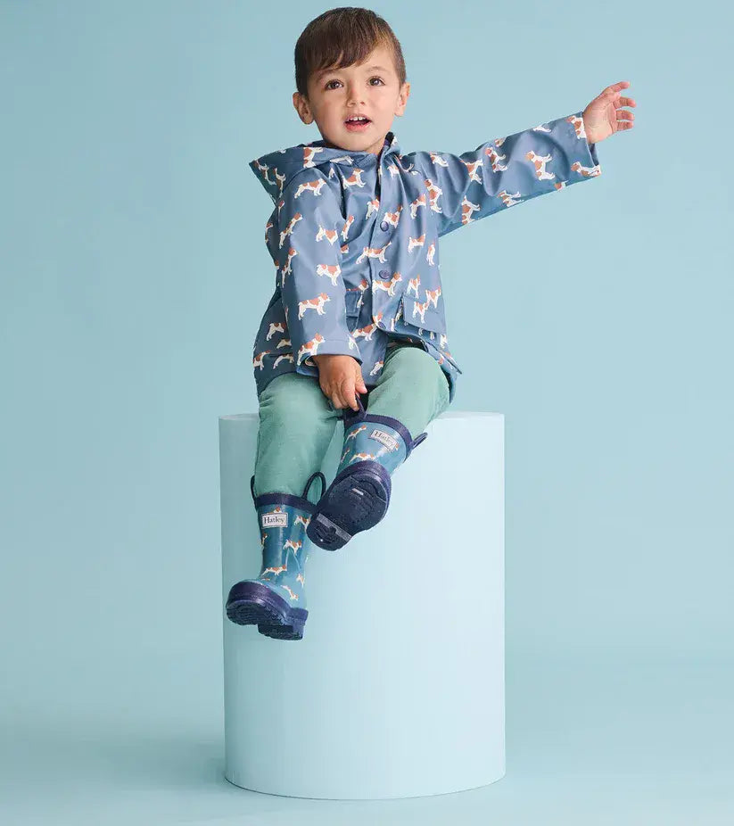 Hatley Friendly Bulldogs Preschool Coat