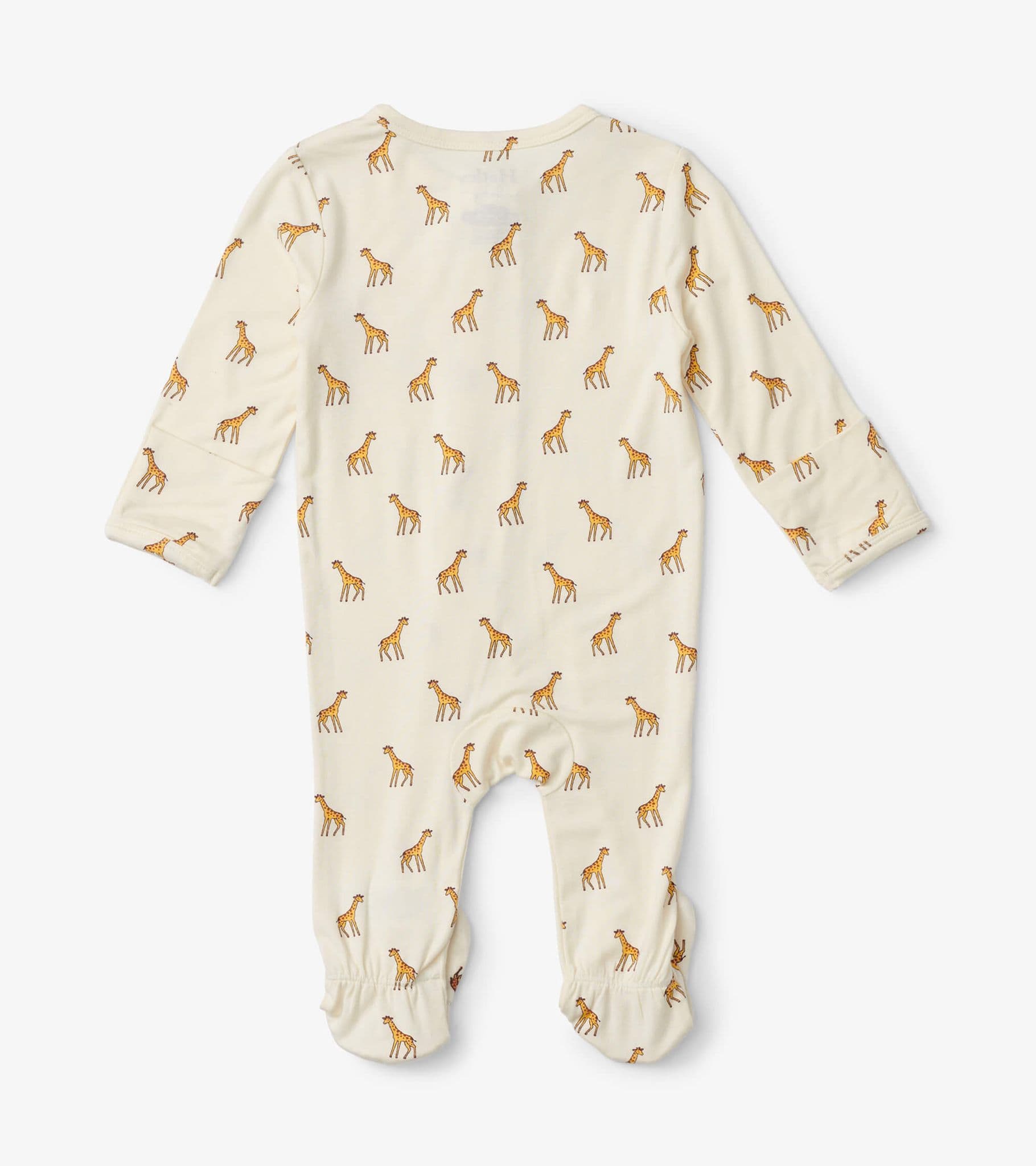 Hatley Little Giraffe Baby Footed Sleepsuit