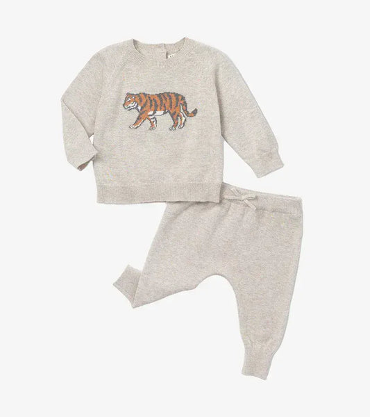 Hatley Little Tiger Sweater & Jogger Set