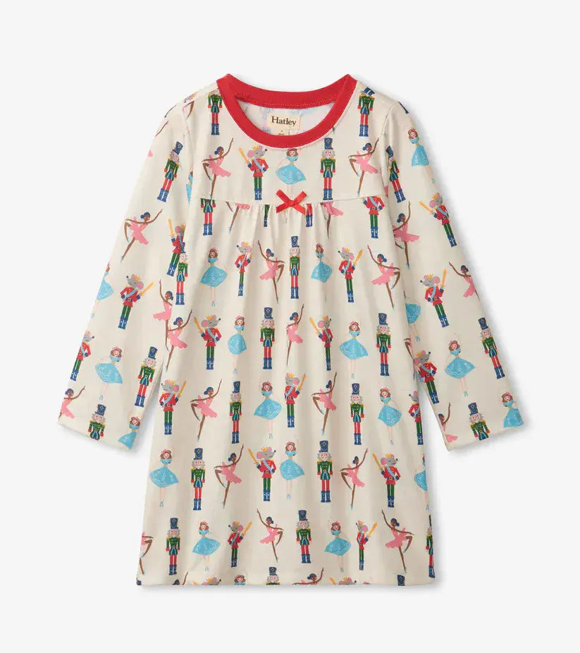 Hatley Nutcracker Long Sleeved Night Gown