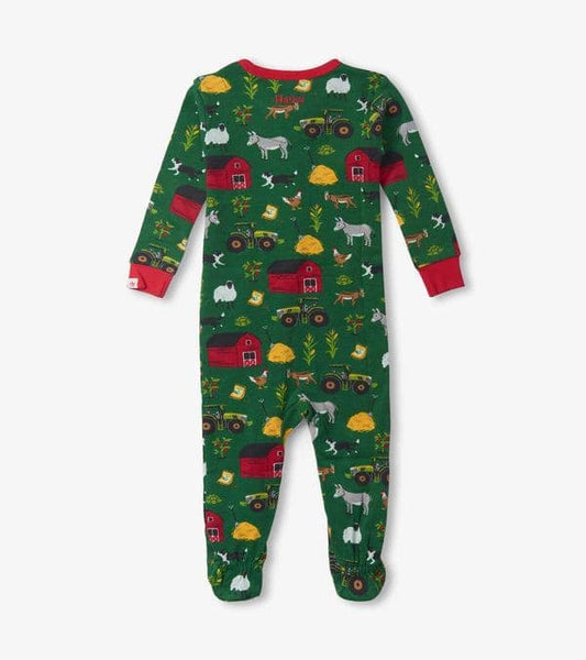 Hatley On The Farm Footed Coverall