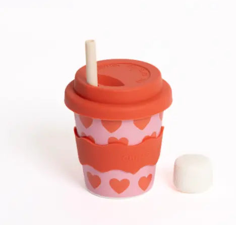Chino Cup Hearts 4oz Babychino Cup