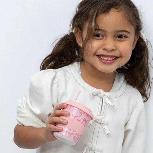 Chino Club Bows Babychino Cup 8oz (Straw Included)