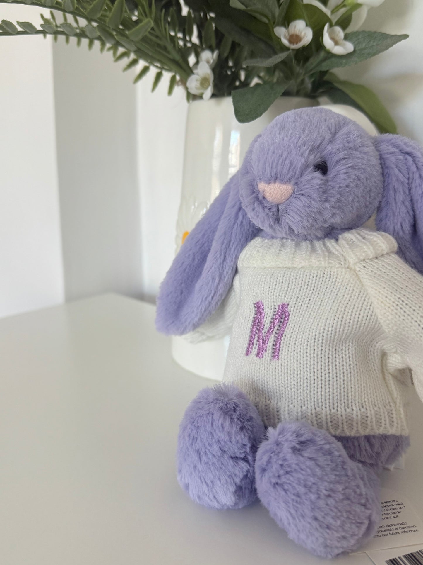 Personalised Cream Teddy Jumper