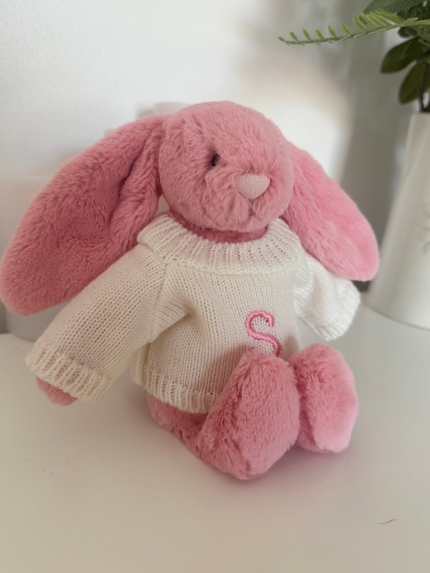 Personalised Cream Teddy Jumper