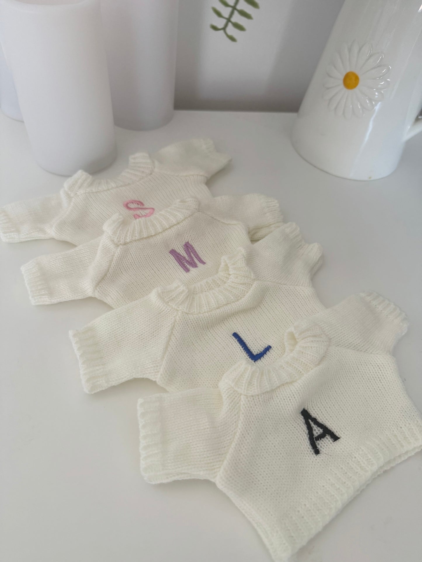 Personalised Cream Teddy Jumper