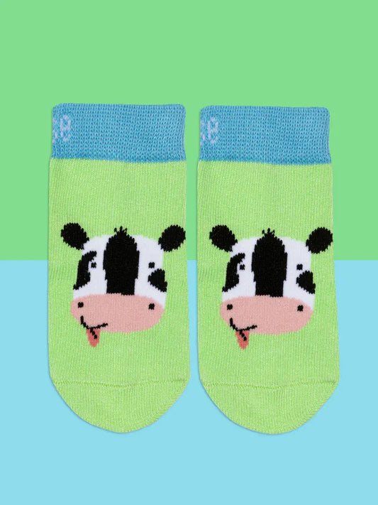 Jellycat Bailey The Cow Socks