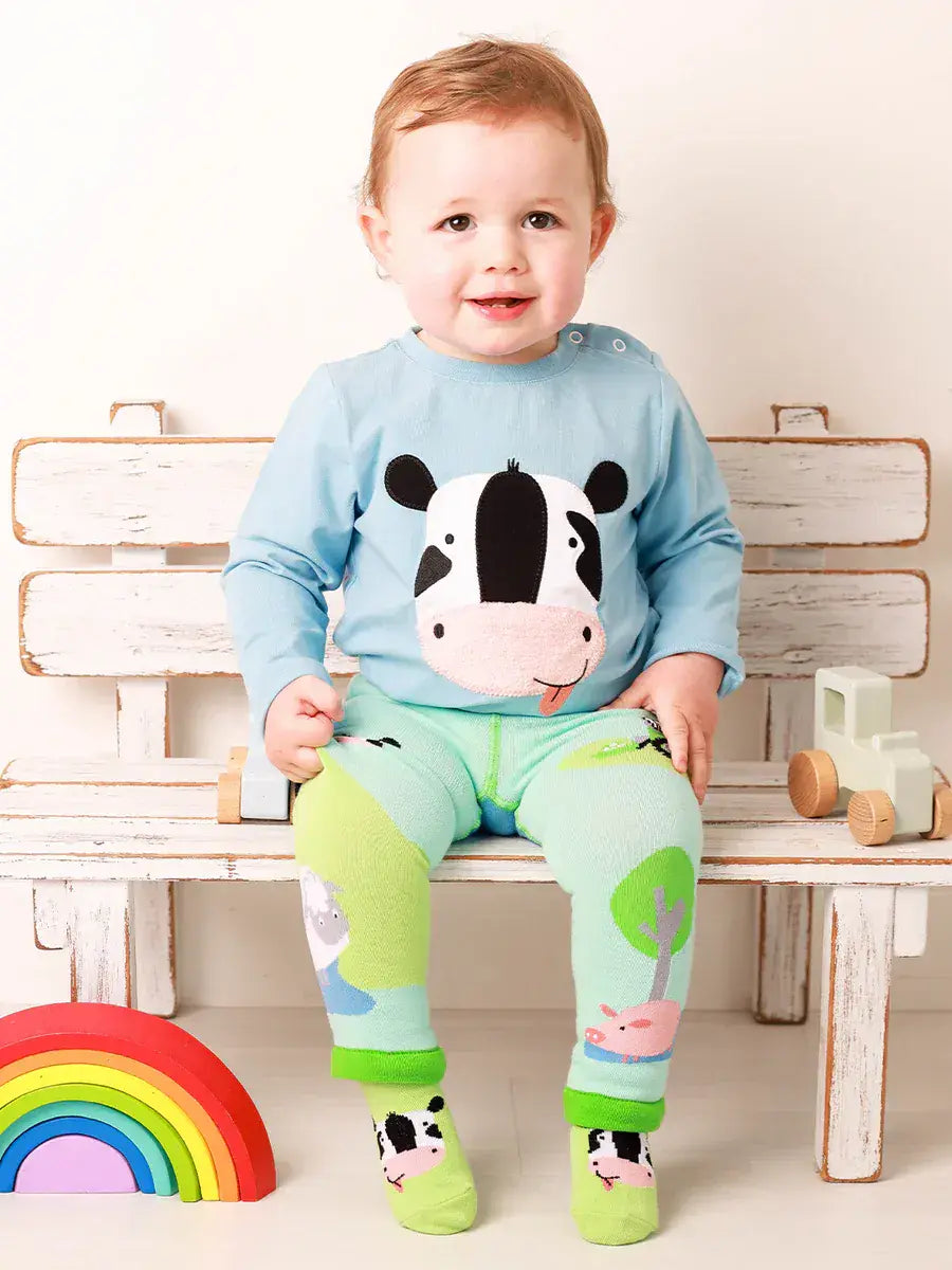 Jellycat Bailey The Cow Socks