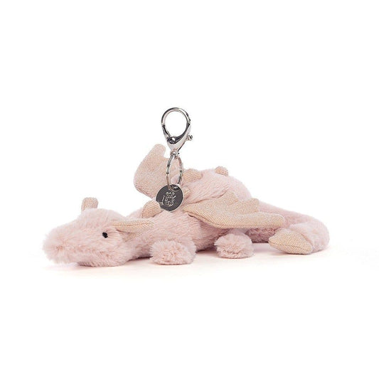 Jellycat Rose Dragon Bag Charms
