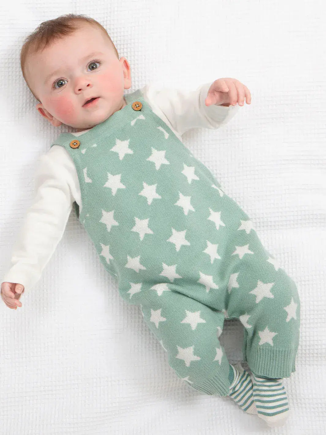 Kite Star Knit Dungarees