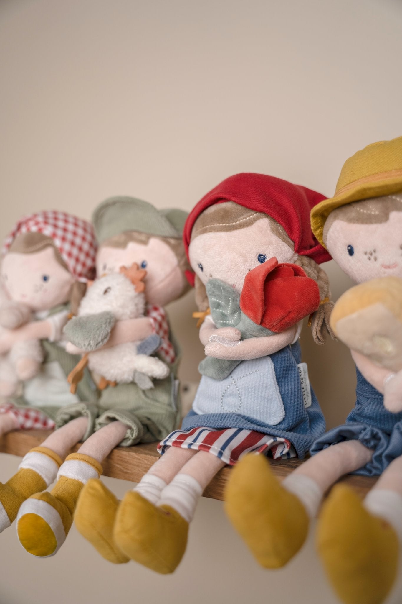 Little Dutch Cuddle Doll Farmer Jim 35cm