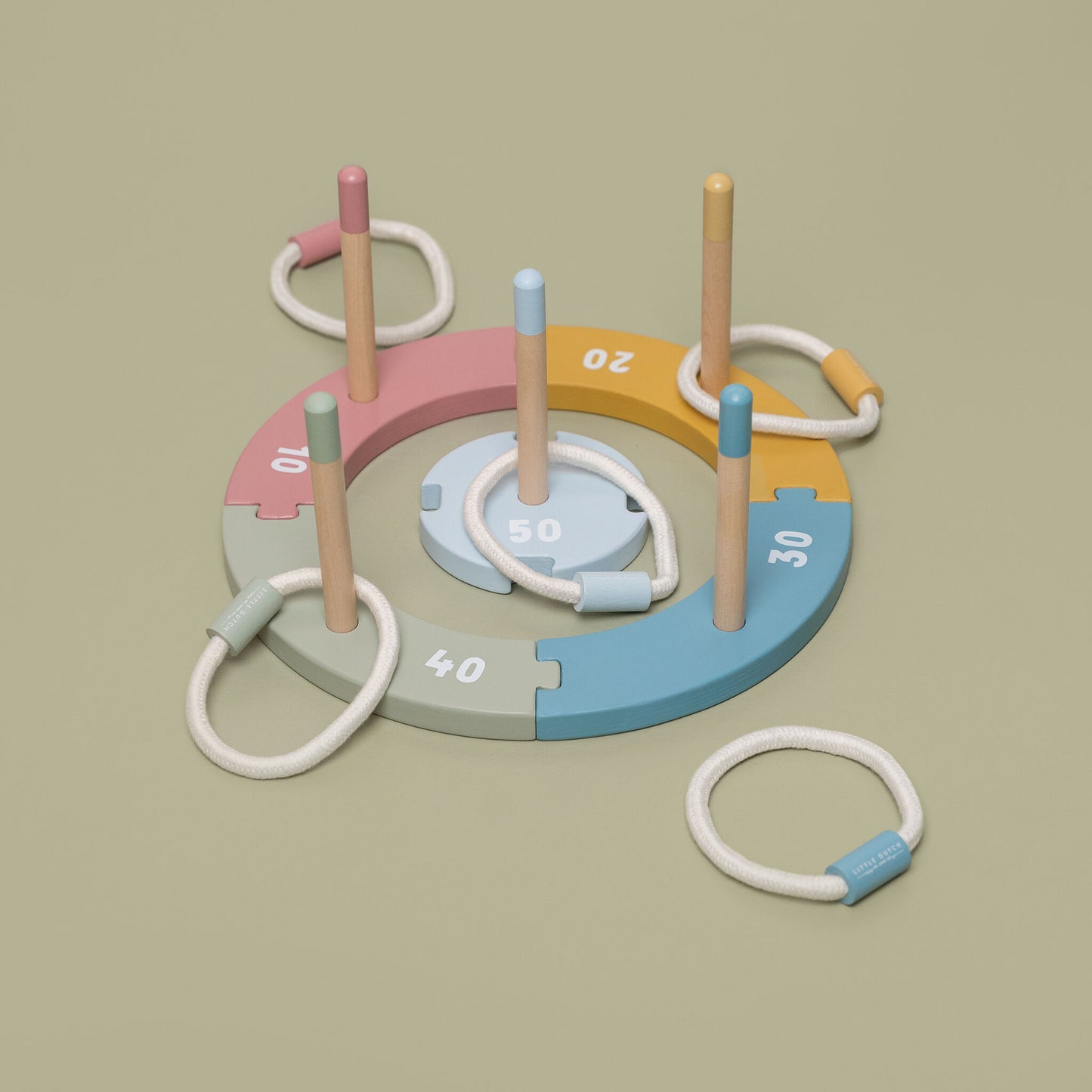Little Dutch Wooden Ring Toss Game