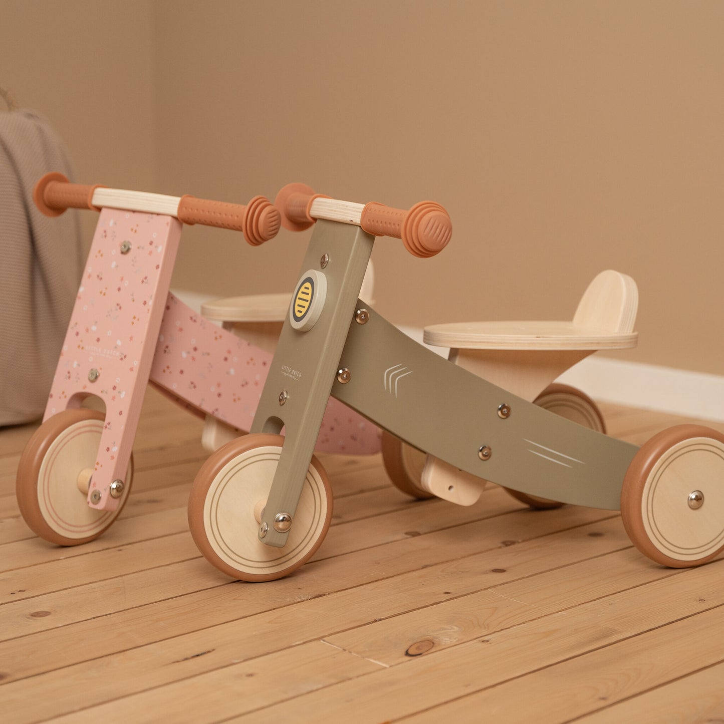Little Dutch Wooden Tricycle- Pink