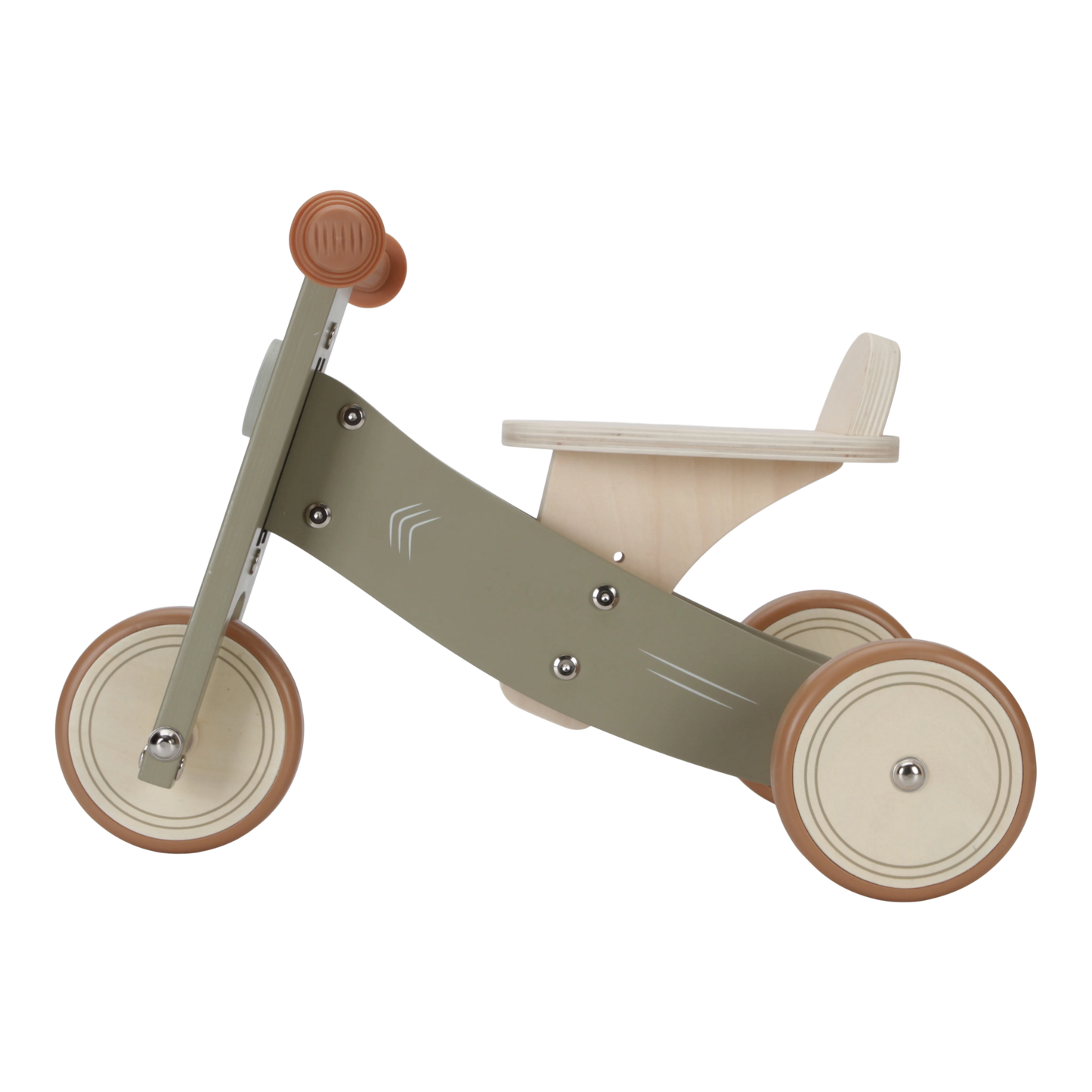 Little Dutch Wooden Tricycle- Olive