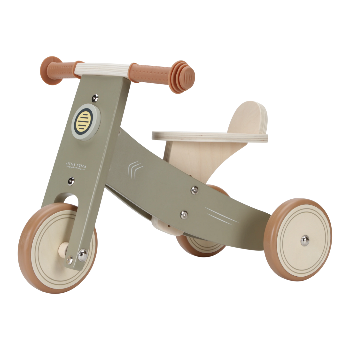 Little Dutch Wooden Tricycle- Olive