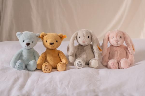 Steiff My First Rabbit Hoppie Pink 26cm