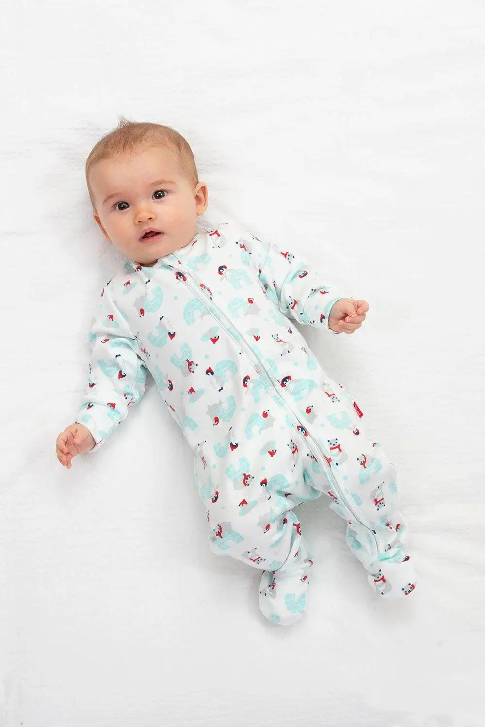 Kite Snowy Homes Sleepsuit