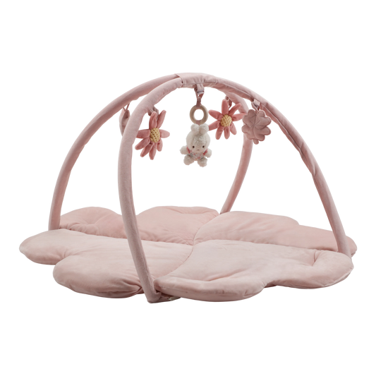 Miffy x Little Dutch Pink Activity play mat - Lucky Blossom