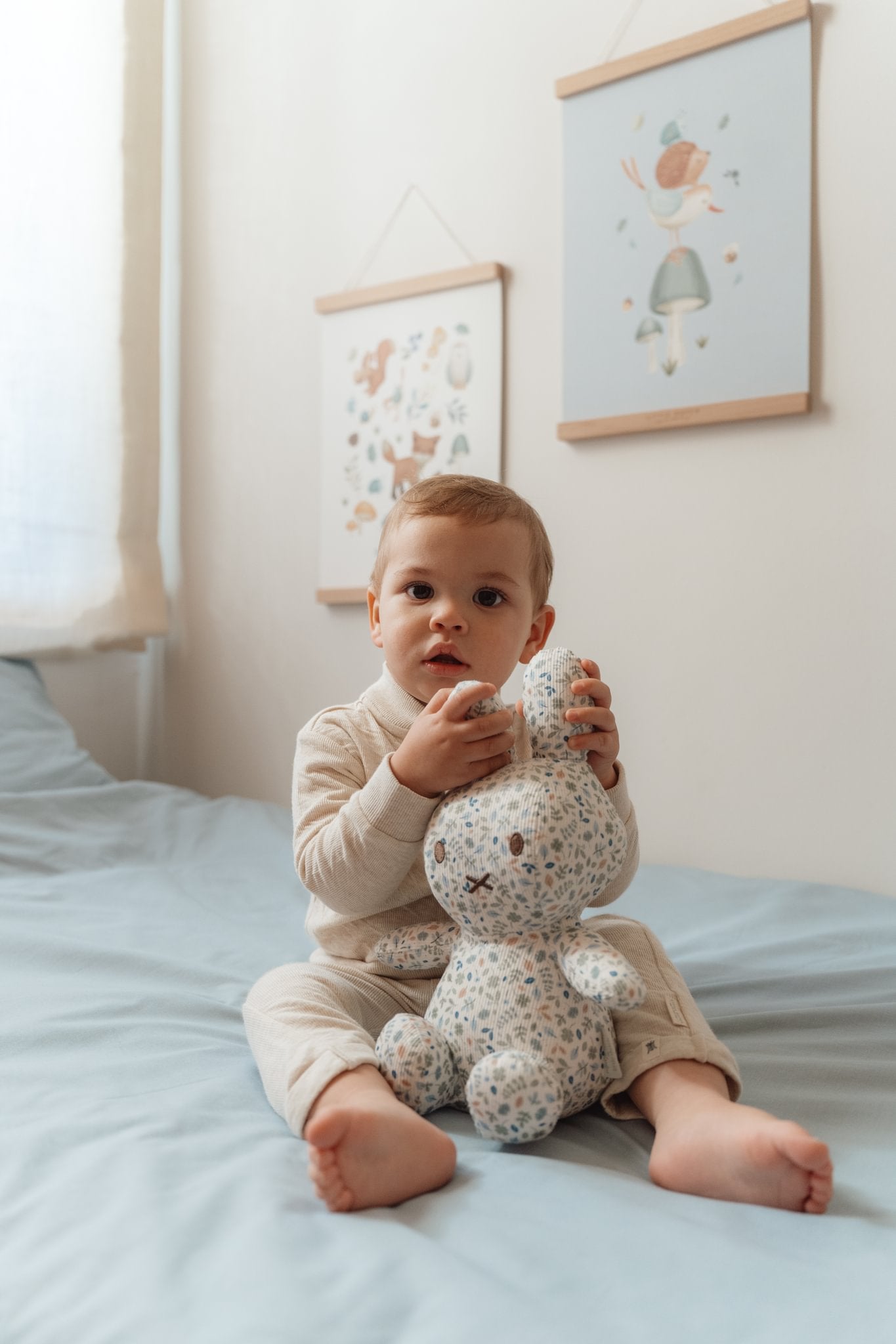 Little Dutch Miffy x Little Dutch Cuddle All over Print- Lucky Leaves