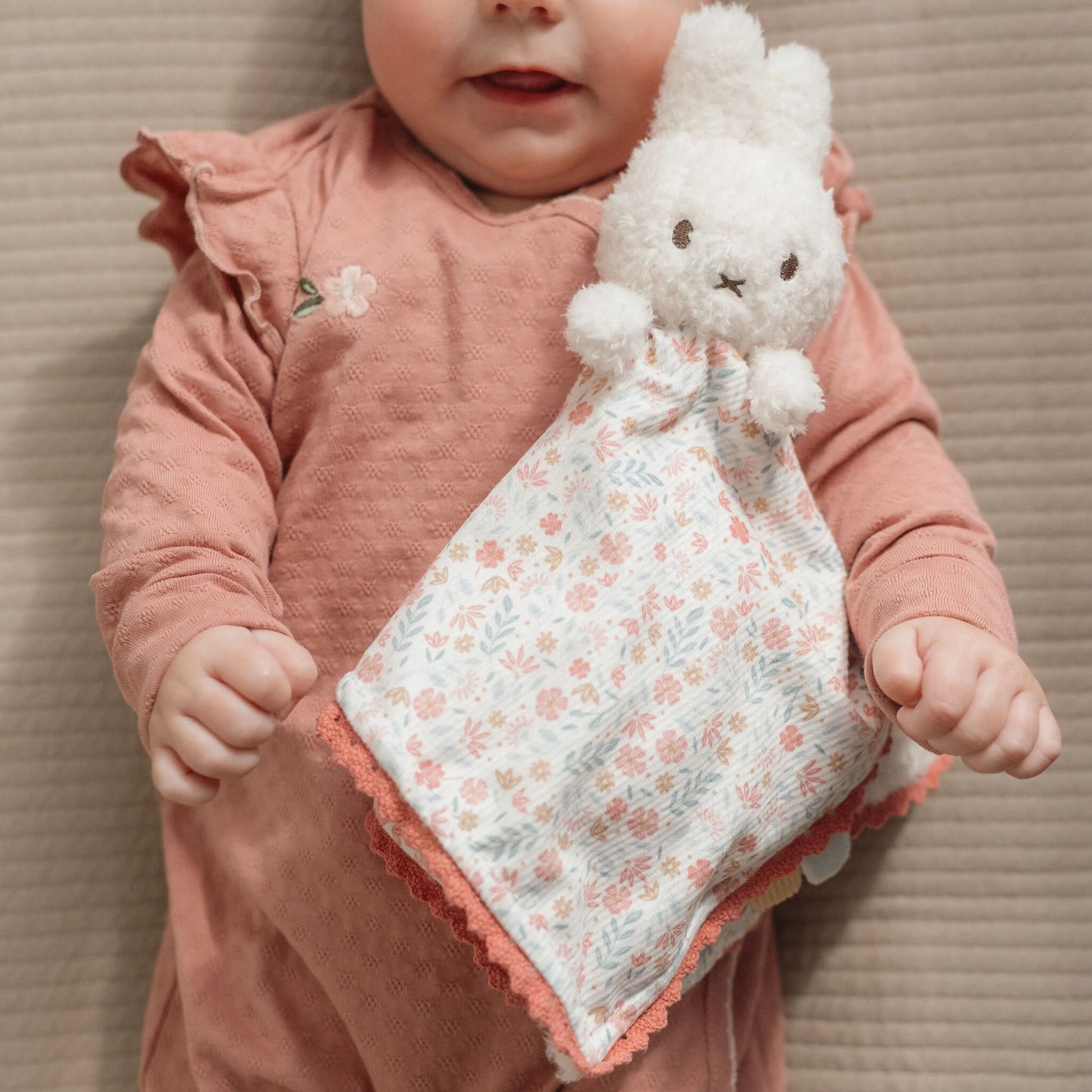 Miffy x Little Dutch Cuddle cloth - Lucky Blossom