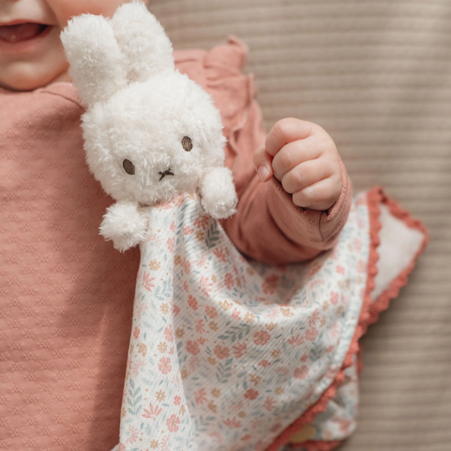 Miffy x Little Dutch Cuddle cloth - Lucky Blossom